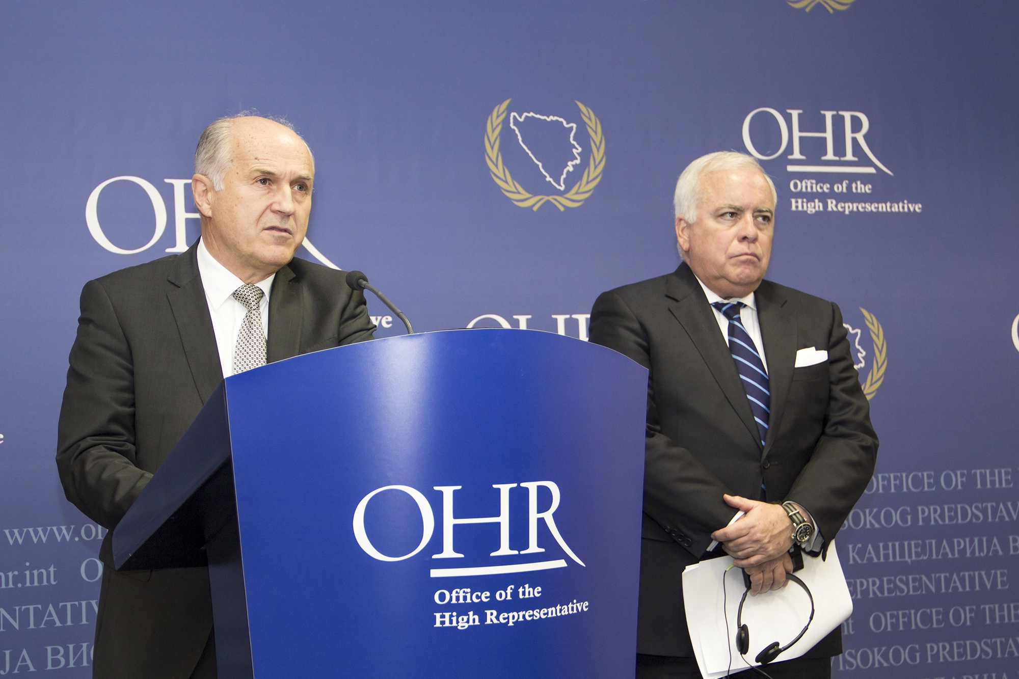 Remarks by HR and PDHR at a press conference following the session of the PIC Steering Board