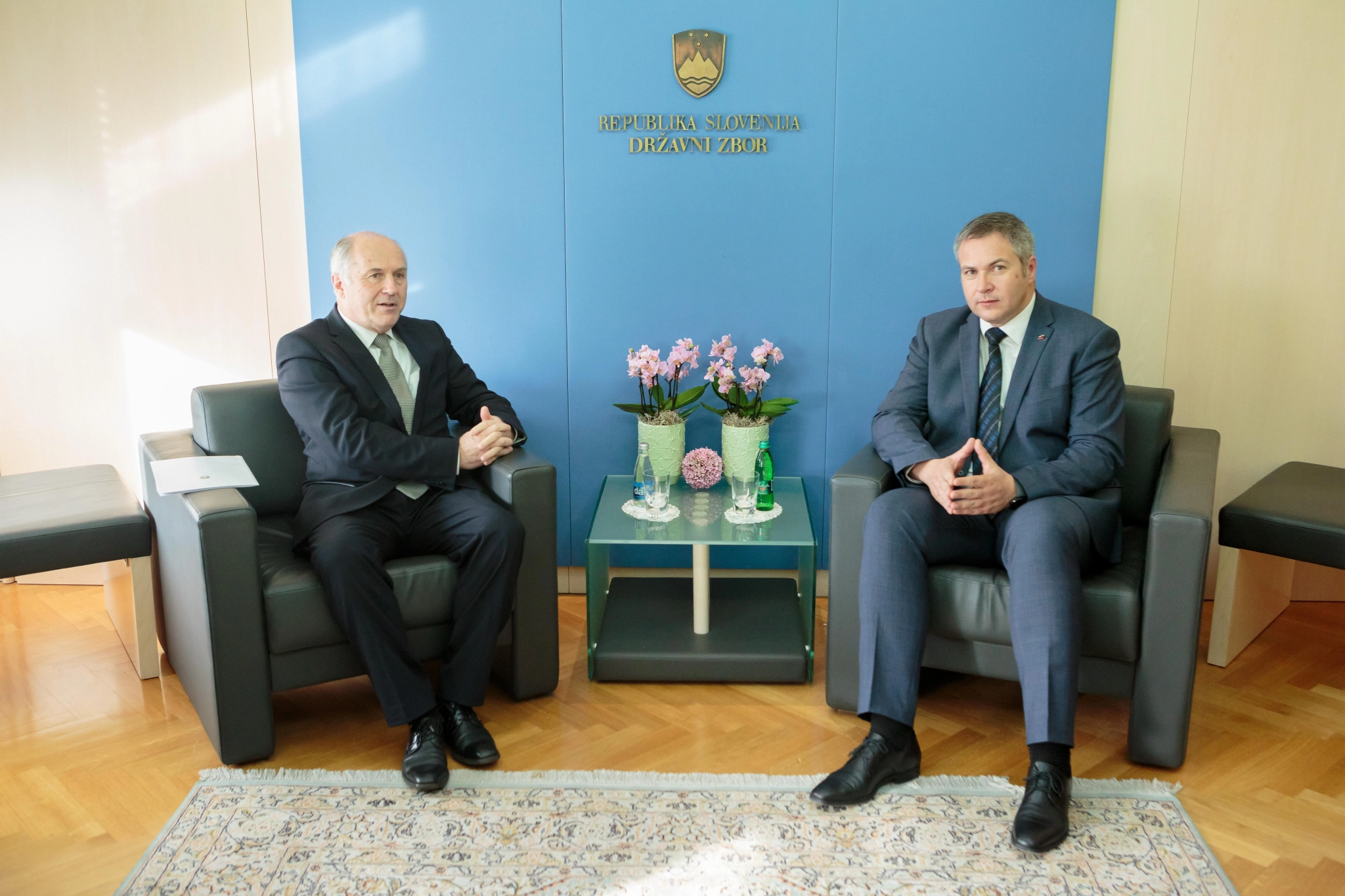 HR Inzko meets Speaker of Slovenian Parliament