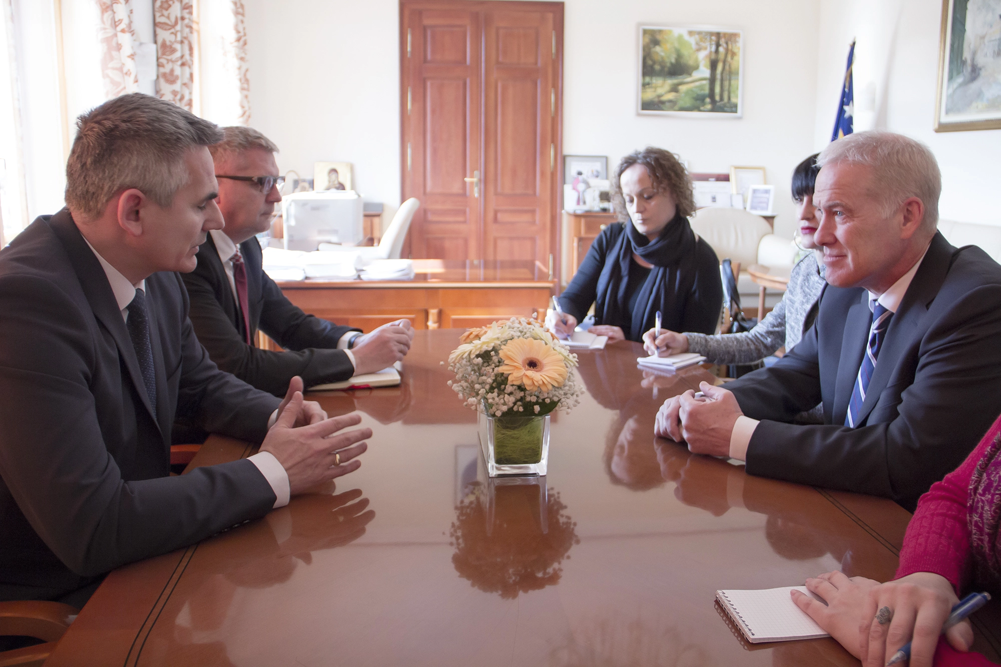 Brcko Supervisor Scanlan visits District