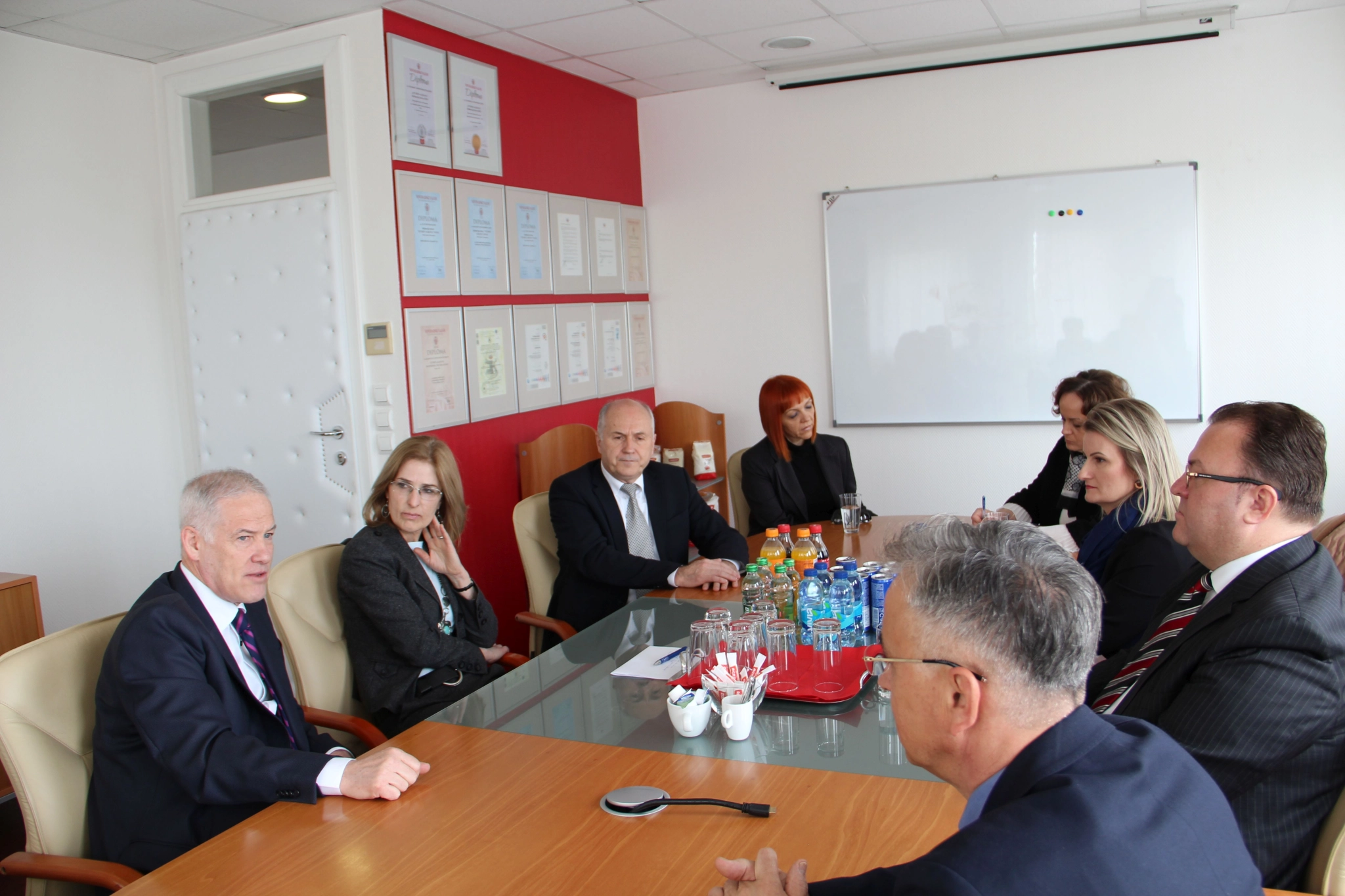The High Representative, Valentin Inzko, and PDHR and Brcko Supervisor, Michael Scanlan, visited the sugar refinery STUDEN-AGRANA in Brcko