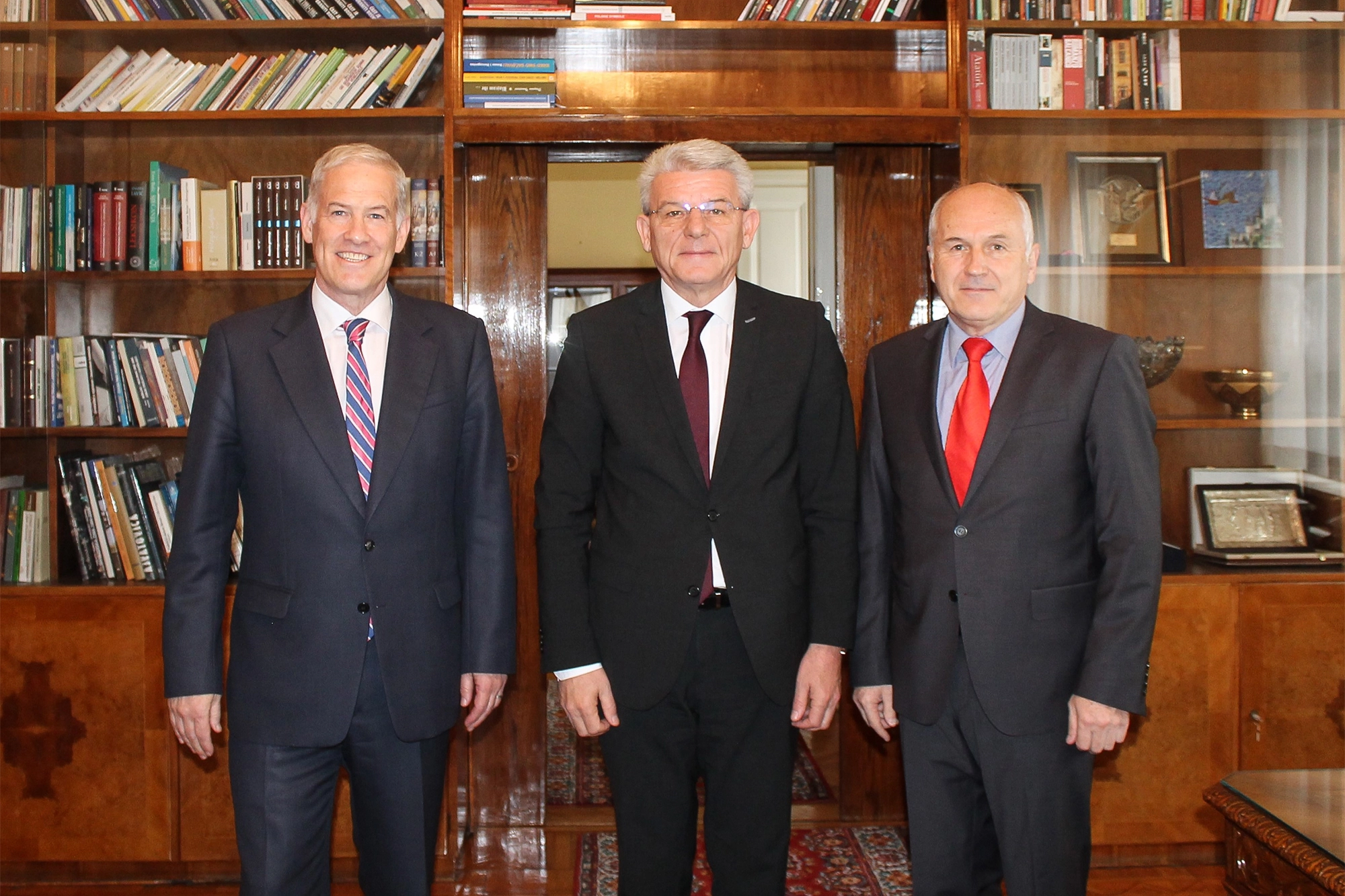 HR and PDHR meet BiH Presidency member Džaferović