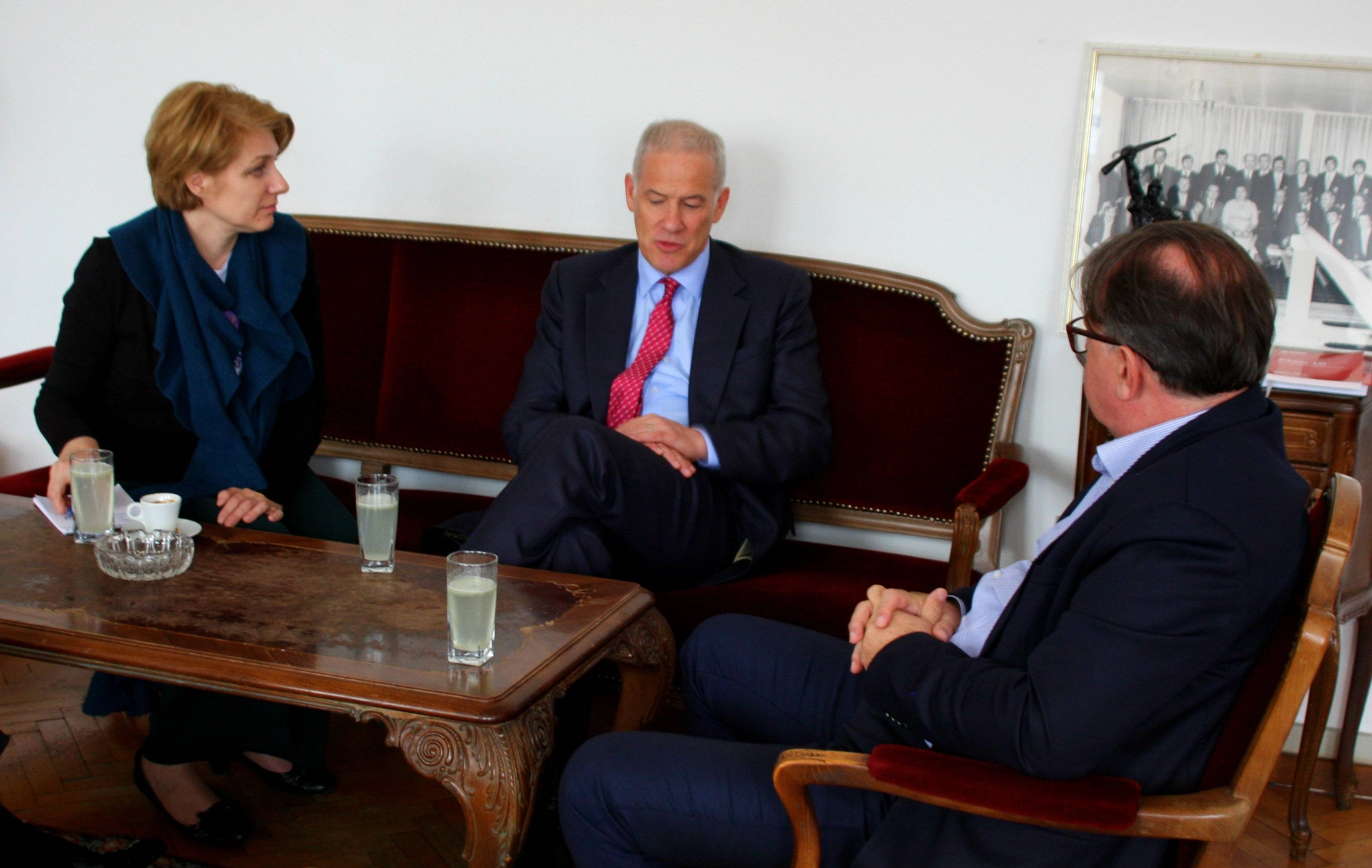 Principal Deputy High Representative Michael Scanlan meets President of the Social Democratic Party Nermin Niksic