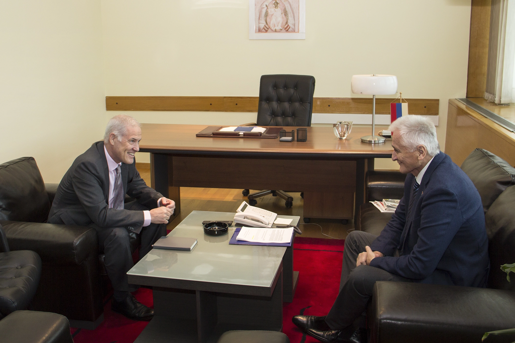 PDHR Scanlan meets BiH HoP Deputy Speaker Špirić