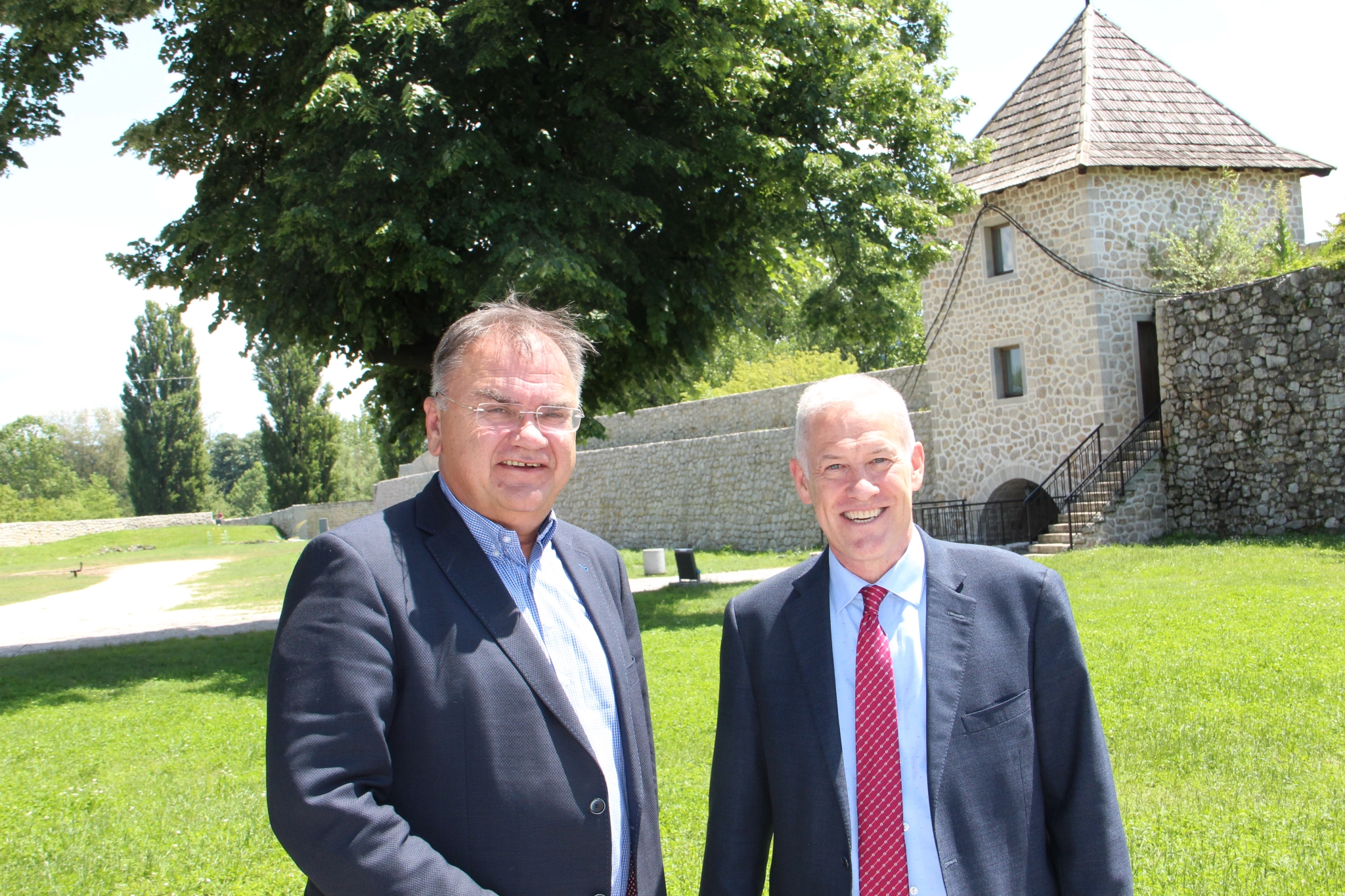 PDHR and Brčko Supervisor Scanlan meets honorary PDP president Ivanic, Director of the Indirect Taxation Authority Džakula and Banja Luka Mayor Radojicic