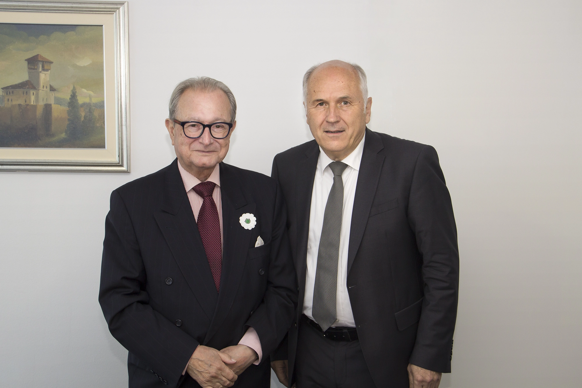 HR Inzko meets Judge Carmel Agius