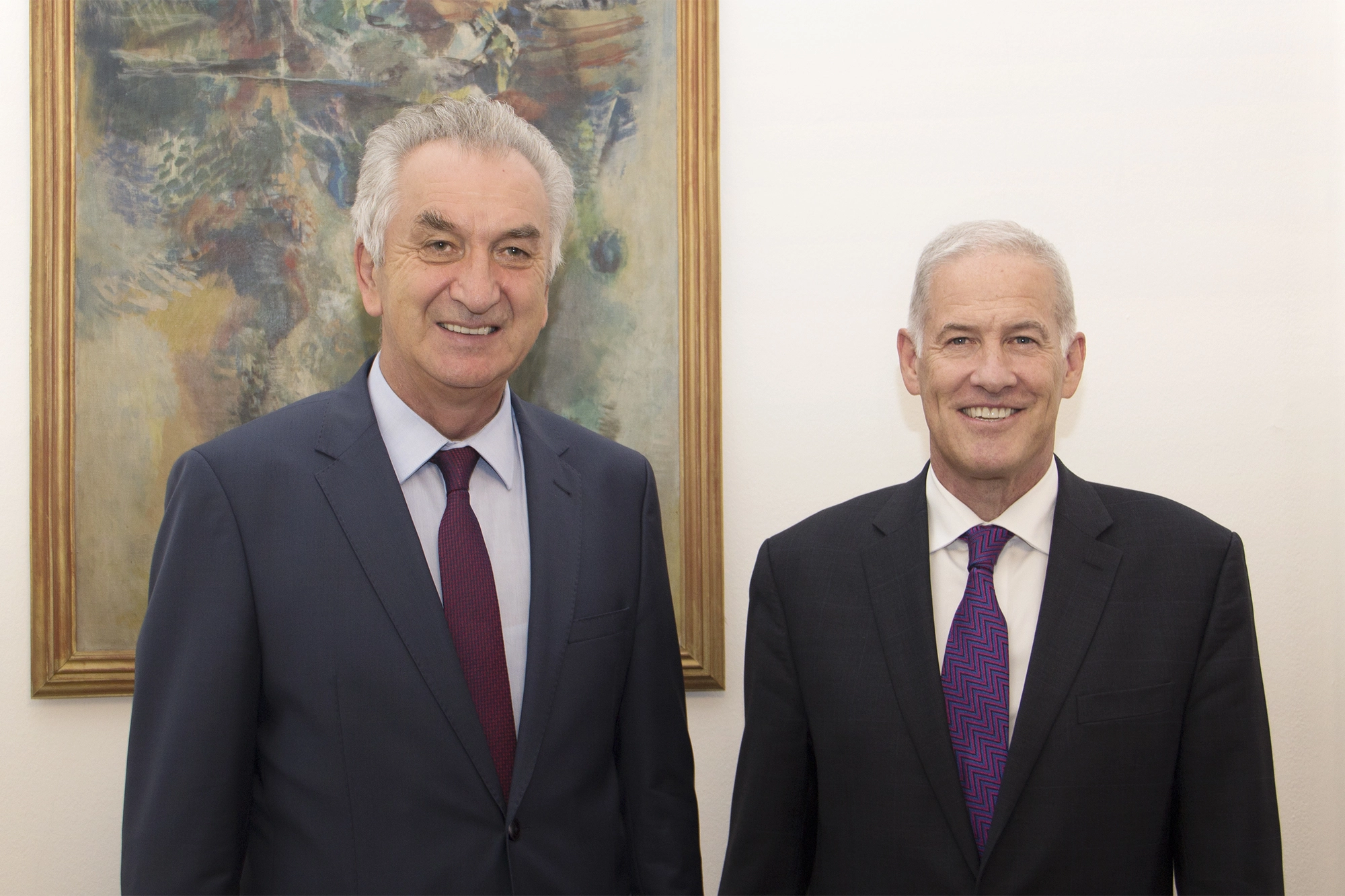 PDHR Scanlan meets BiH Minister of Foreign Trade and Economic Relations Šarović