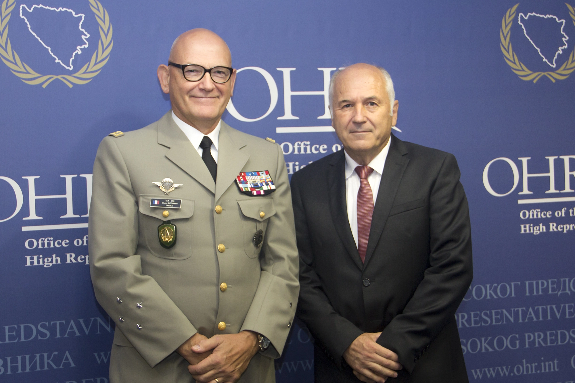 High Representative meets EUFOR delegation