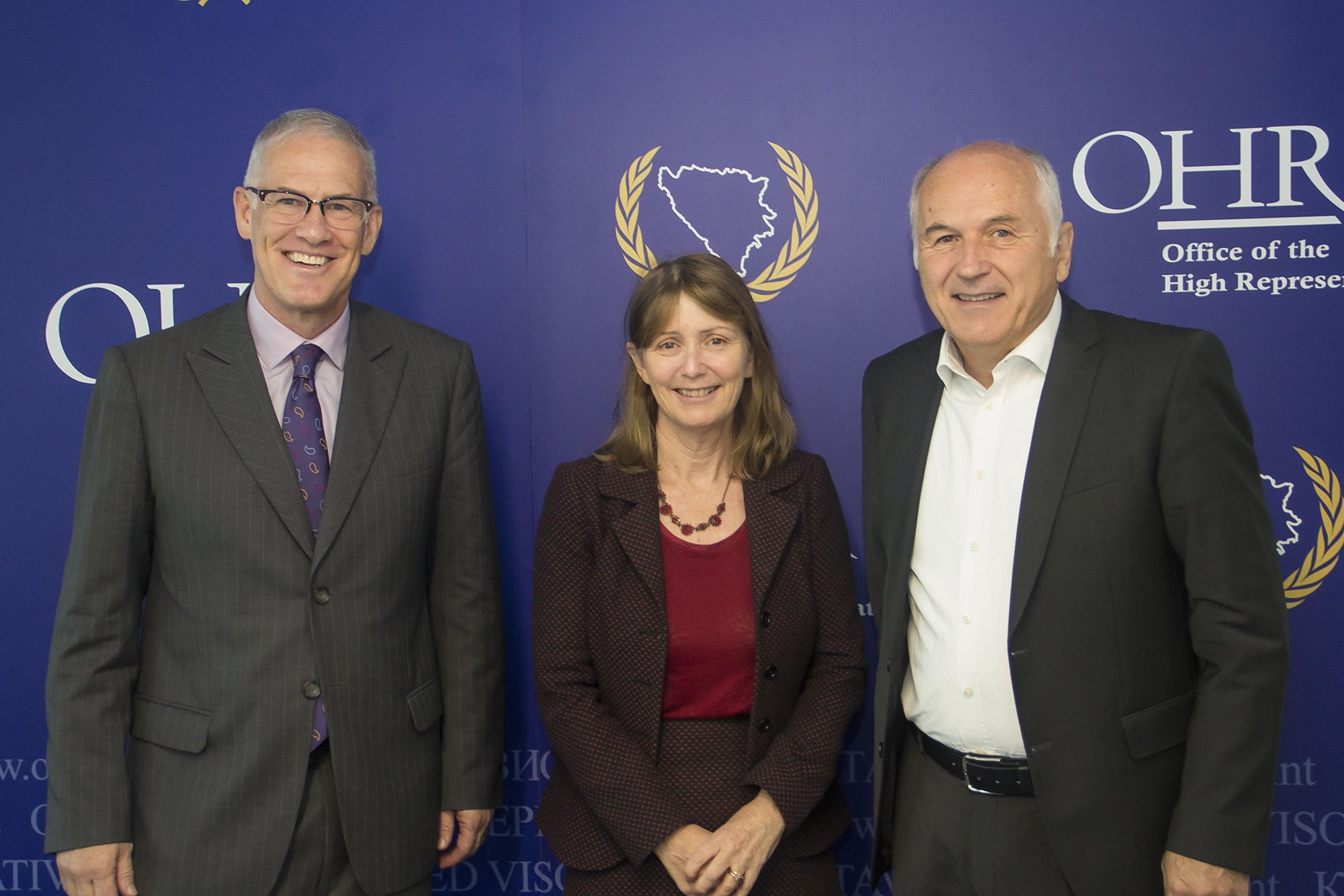 HR, PDHR meet new Head of OSCE Mission to BiH