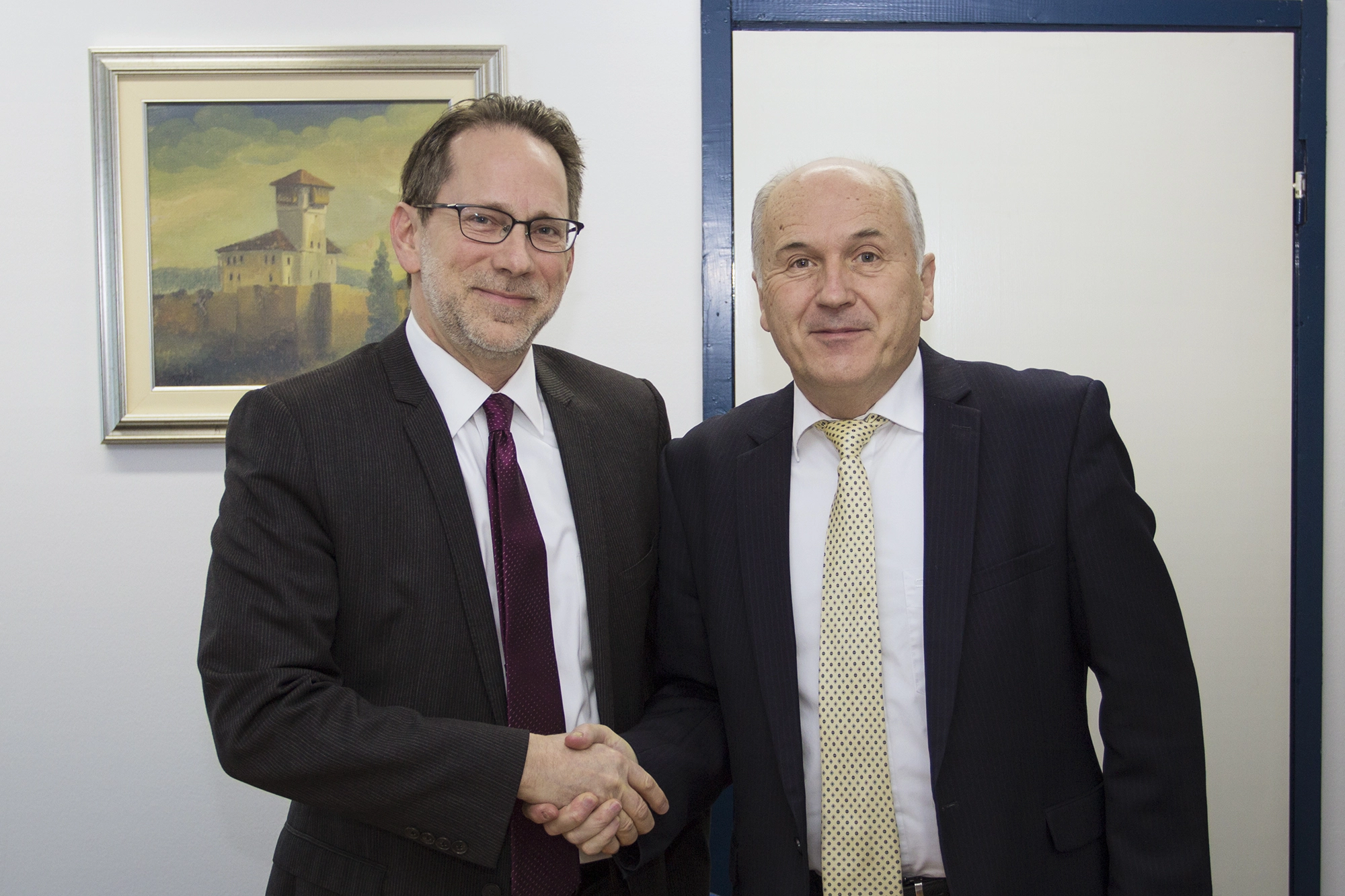Washington: High Representative meets Presiding Arbitrator of the Arbitral Tribunal for Brcko Williamson