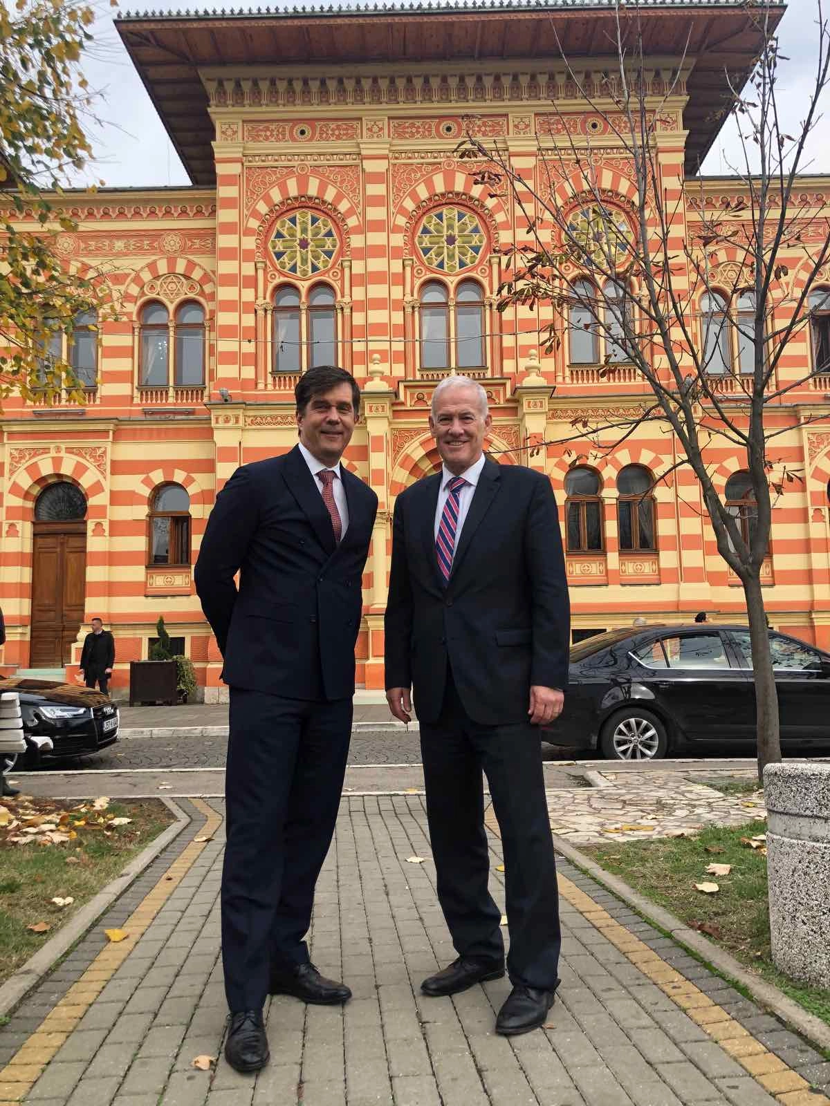 Supervisor Scanlan and Ambassador Nelson visit Brčko