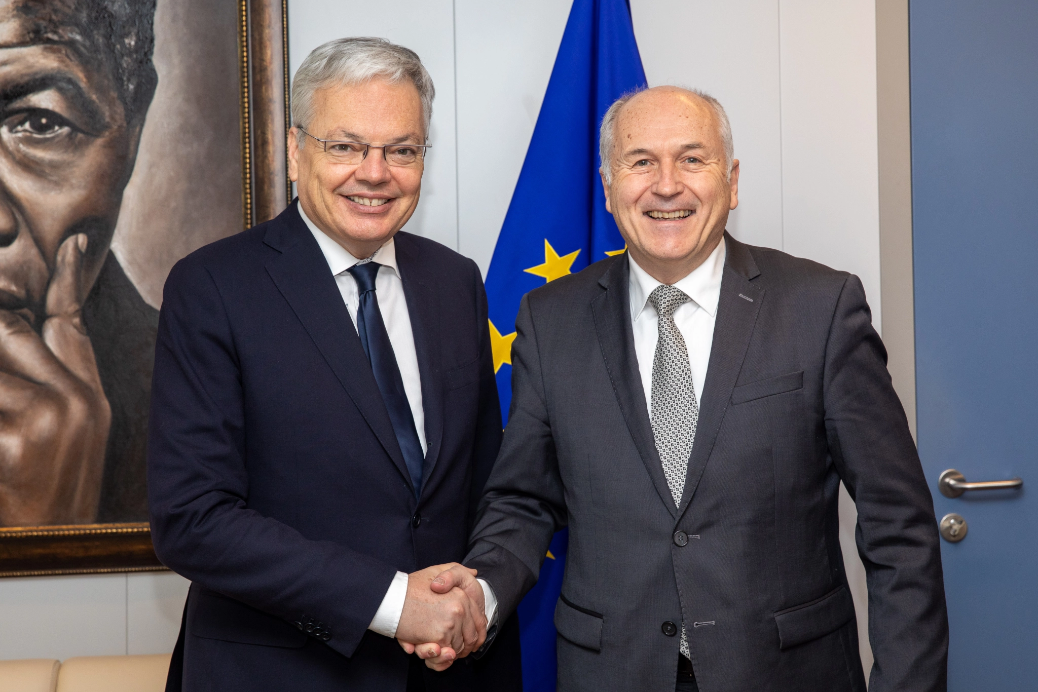 HR Inzko meets European Commissioner for Justice Reynders