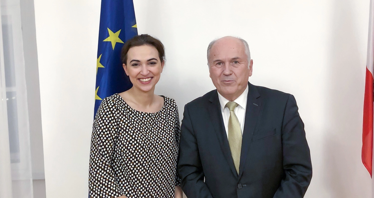 HR Inzko meets Austrian Justice Minister Alma Zadić