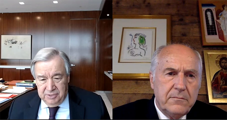 HR meets UN Secretary-General António Guterres