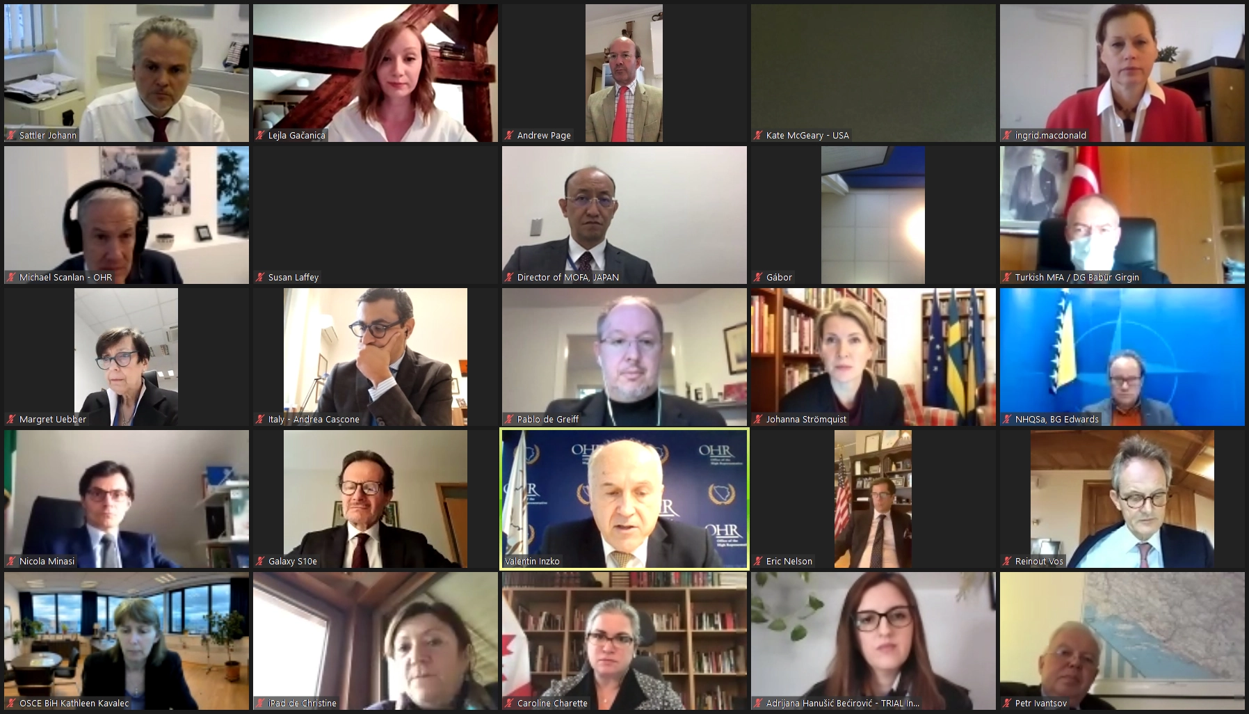 Communiqué of the Steering Board of the Peace Implementation Council*