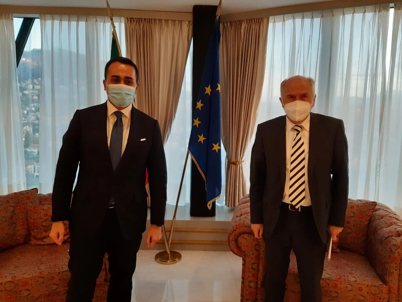 High Representative meets Italian Foreign Minister Di Maio