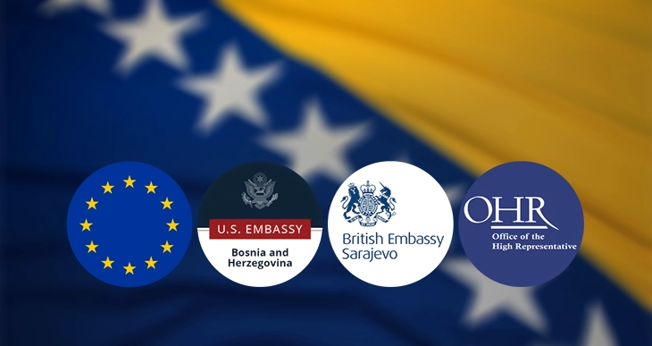 Joint statement by the EU in BiH, U.S. Embassy in BiH, British Embassy in BiH and the OHR on the FBiH Securities Commission