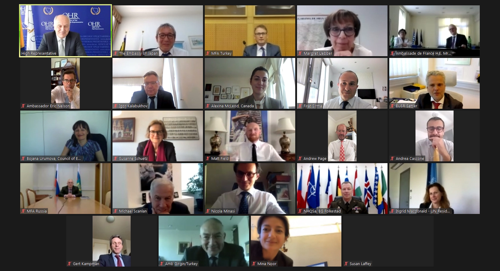 Communiqué of the Steering Board of the Peace Implementation Council*