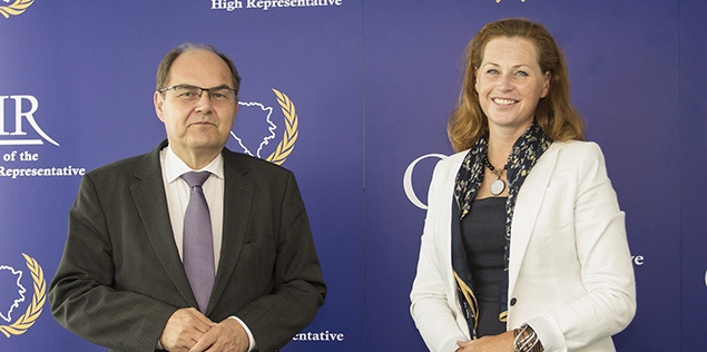 High Representative meets UN Resident Coordinator in BiH