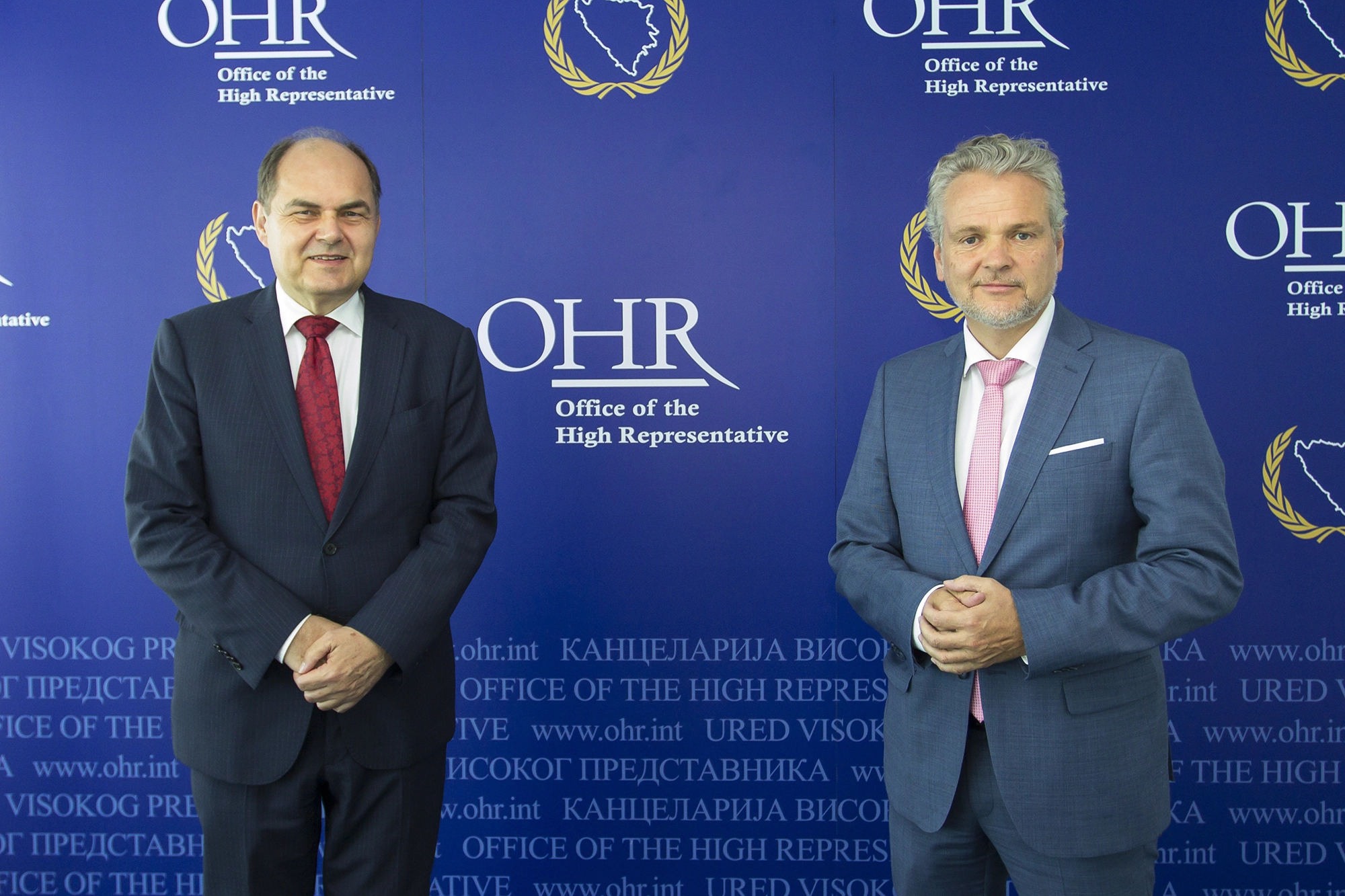 Courtesy meeting with Head of EUD/EUSR Johann Sattler