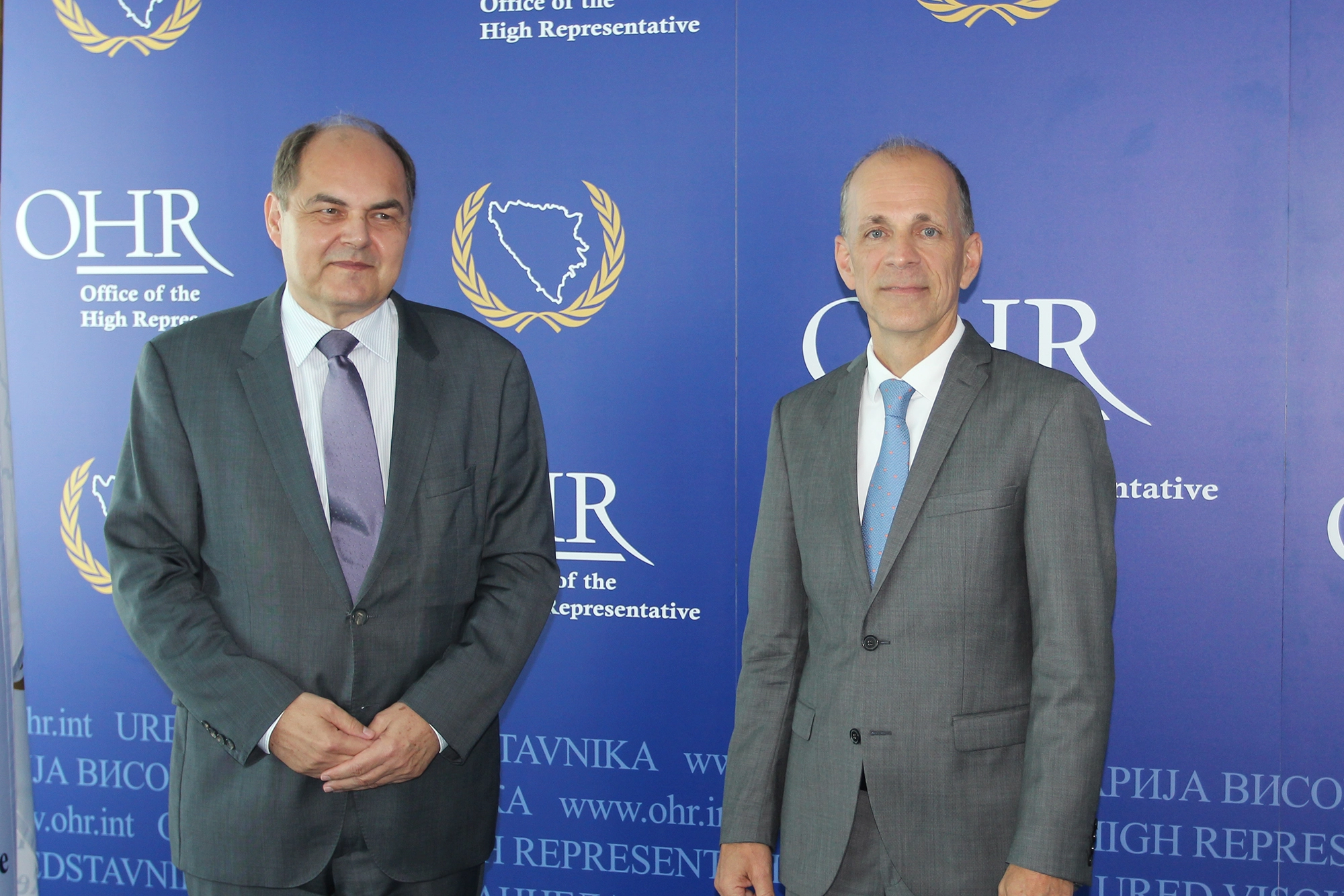 High Representative meets Dutch Ambassador Jan Waltmans