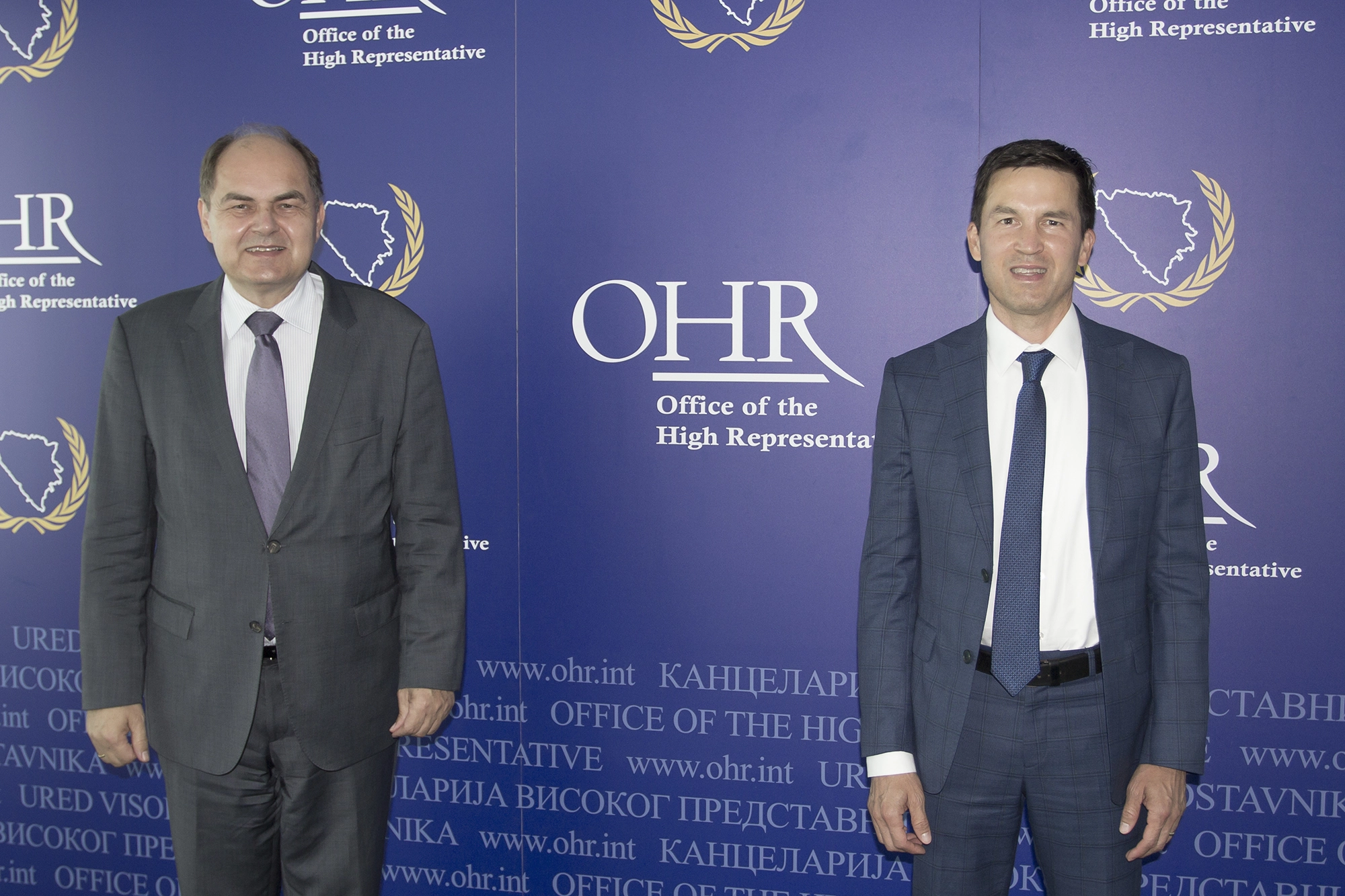 High Representative meets IMF Resident Representative Jewell
