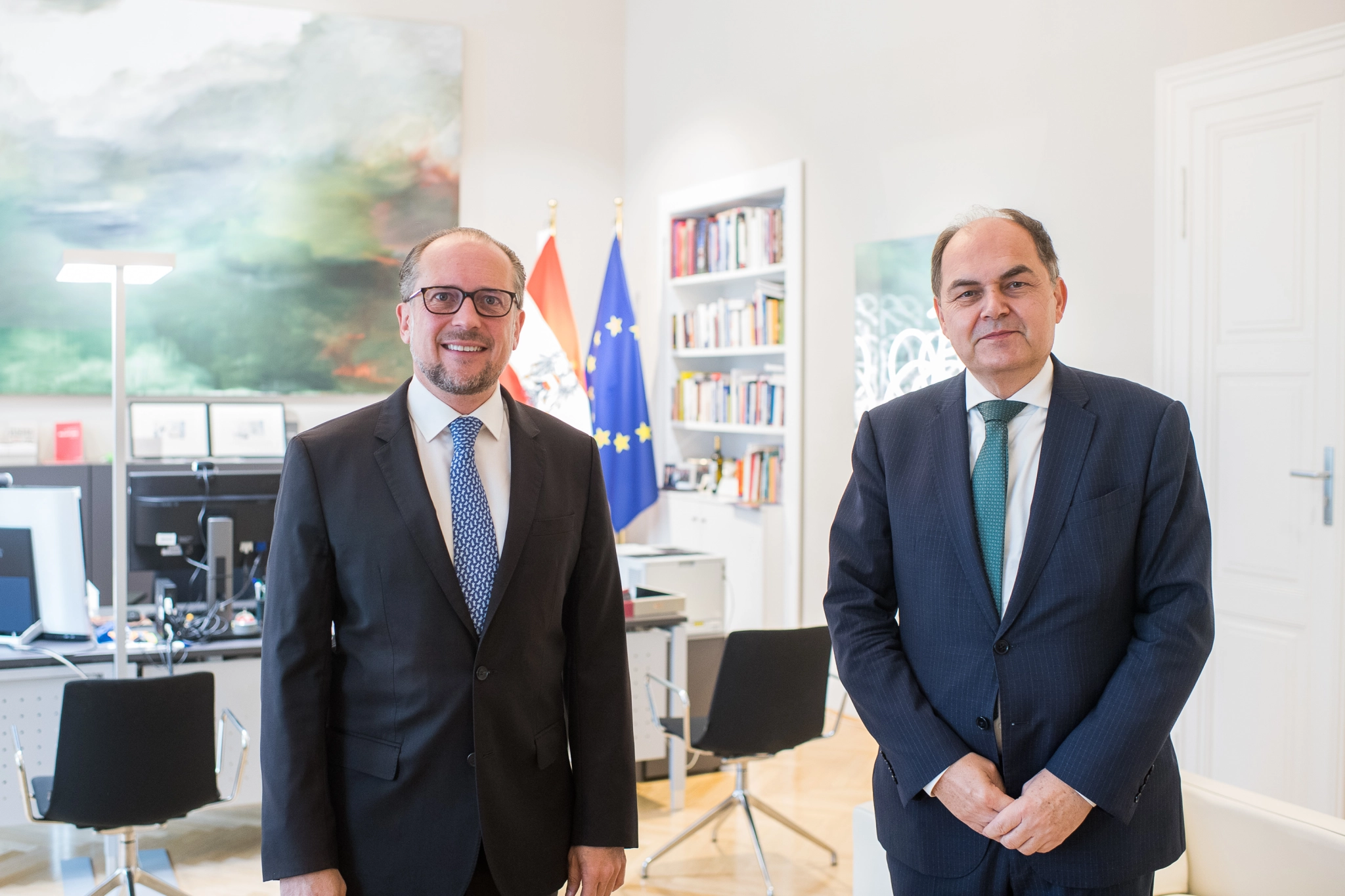 High Representative meets Austrian Foreign Minister Schallenberg