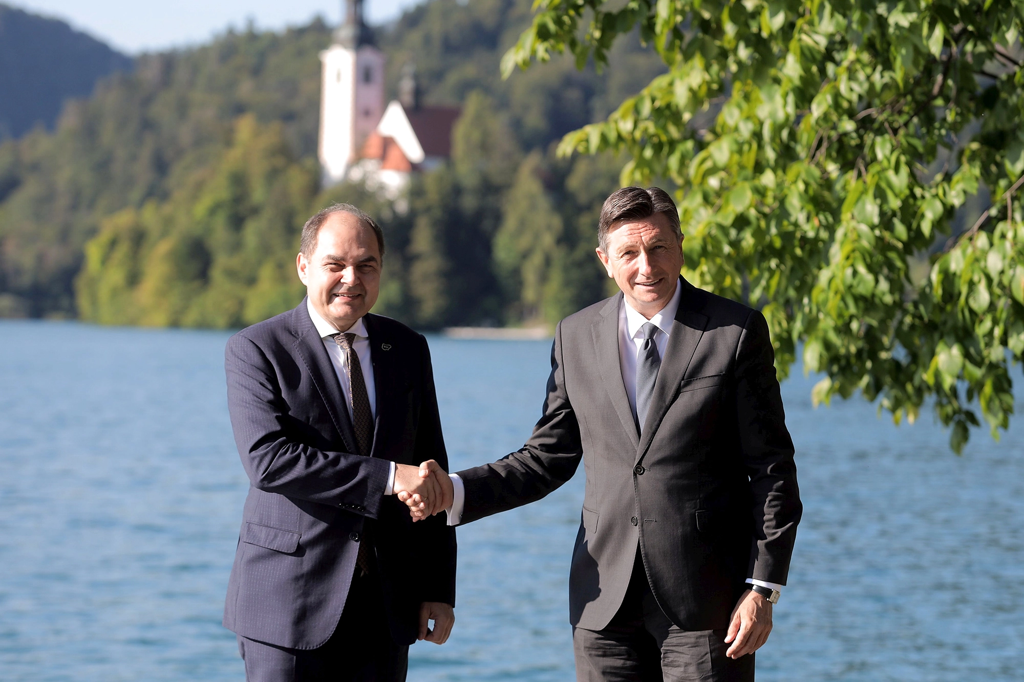 High Representative meets Slovenian President Pahor