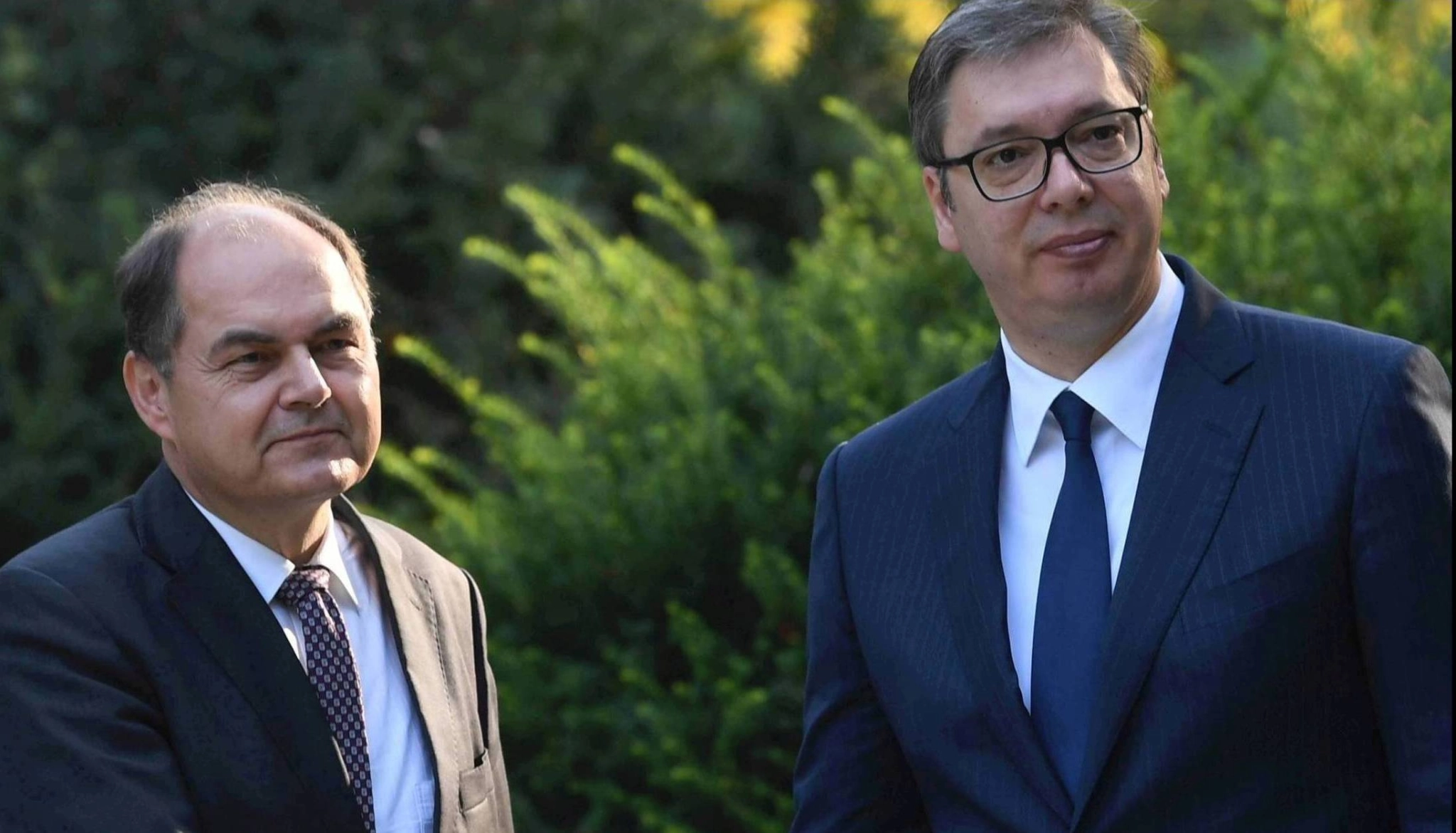 High Representative Christian Schmidt meets President of Serbia Aleksandar Vucic in Belgrade