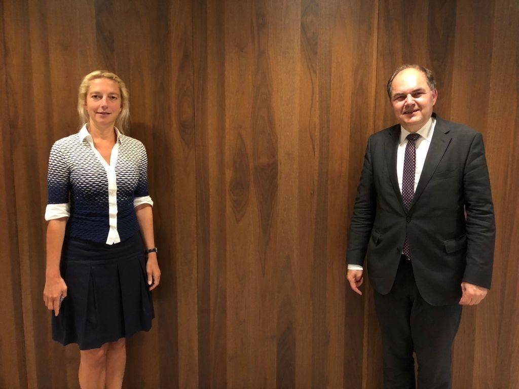 High Representative Christian Schmidt meets Dutch Deputy Foreign Minister Anita van den Ende