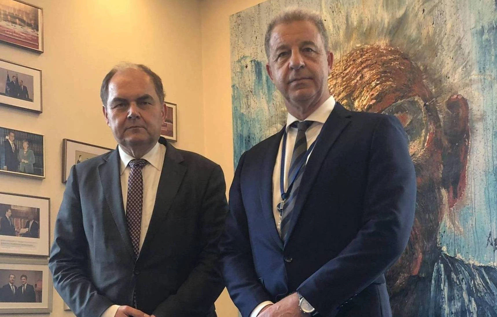 High Representative Christian Schmidt meets Chief Prosecutor of the International Residual Mechanism for Criminal Tribunals Serge Brammertz