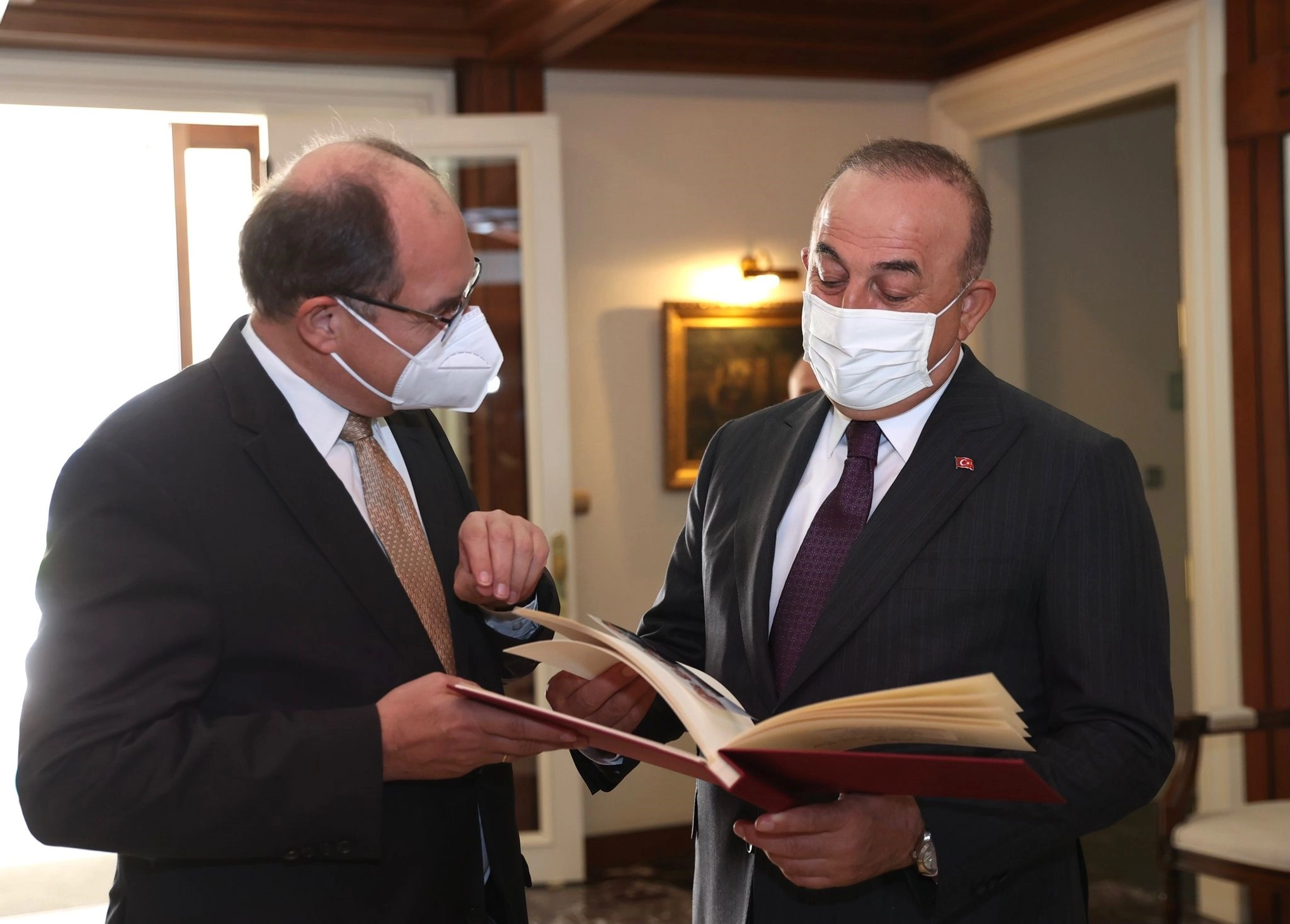 High Representative Christian Schmidt meets Turkish Foreign Minister Mevlüt Çavuşoğlu