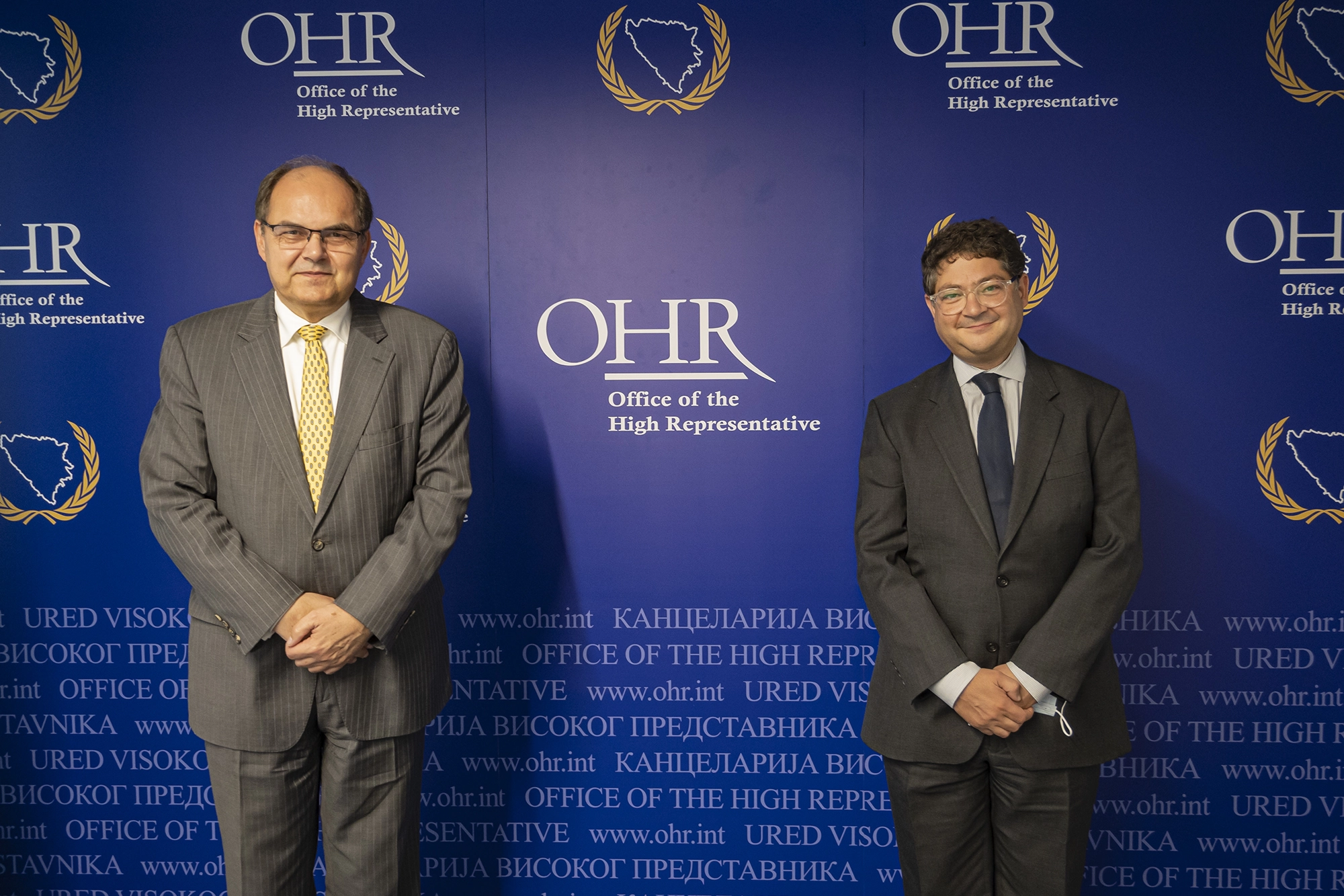 HR Schmidt meets EBRD Vice President Pierre Heilbronn