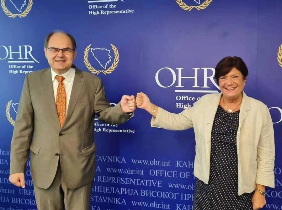 High Representative meets French Ambassador Christine Toudic