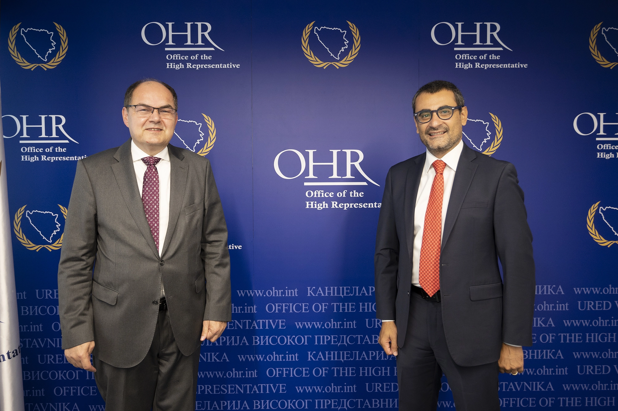 High Representative meets Italian MFA Adriatic and Balkans Director Cascone