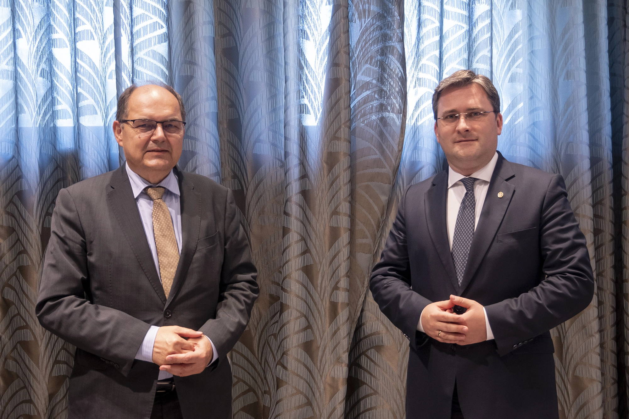 High Representative Schmidt meets Serbian Foreign Minister Selaković