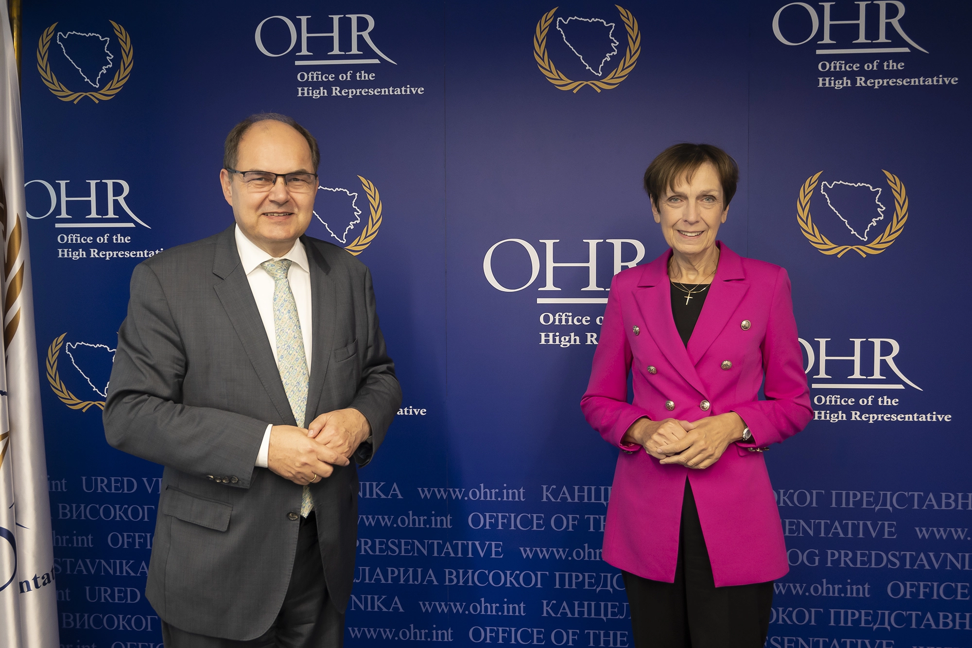 High Representative Schmidt meets German Ambassador to BiH Uebber