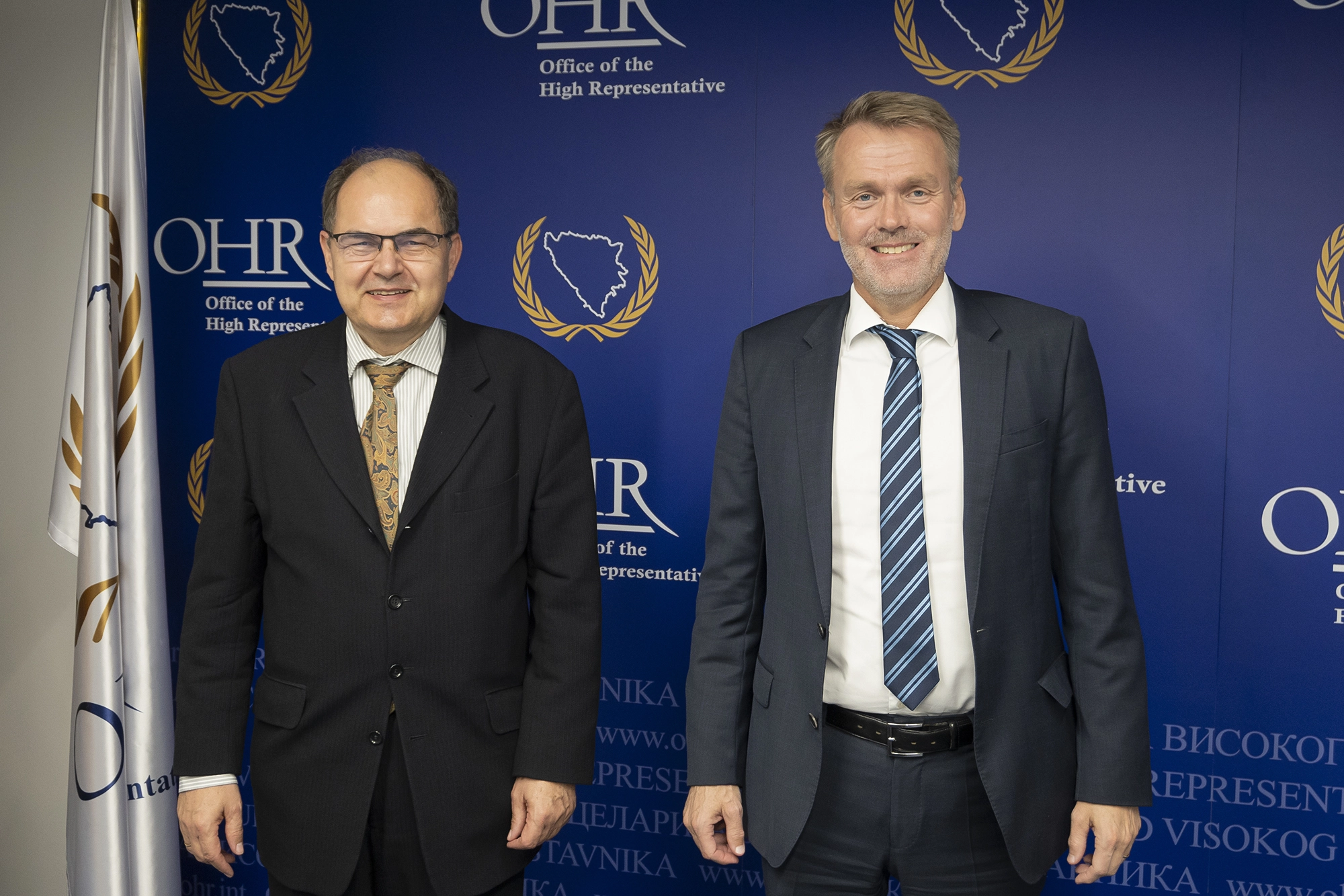 High Representative meets Norwegian Ambassador Olav Reinertsen