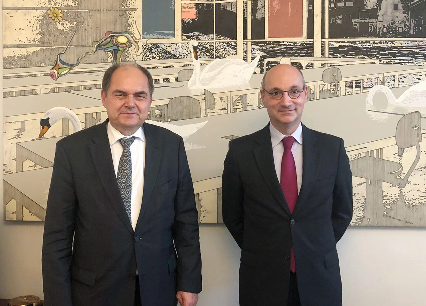 High Representative meets Director for Continental Europe at the French Foreign Ministry Mondoloni