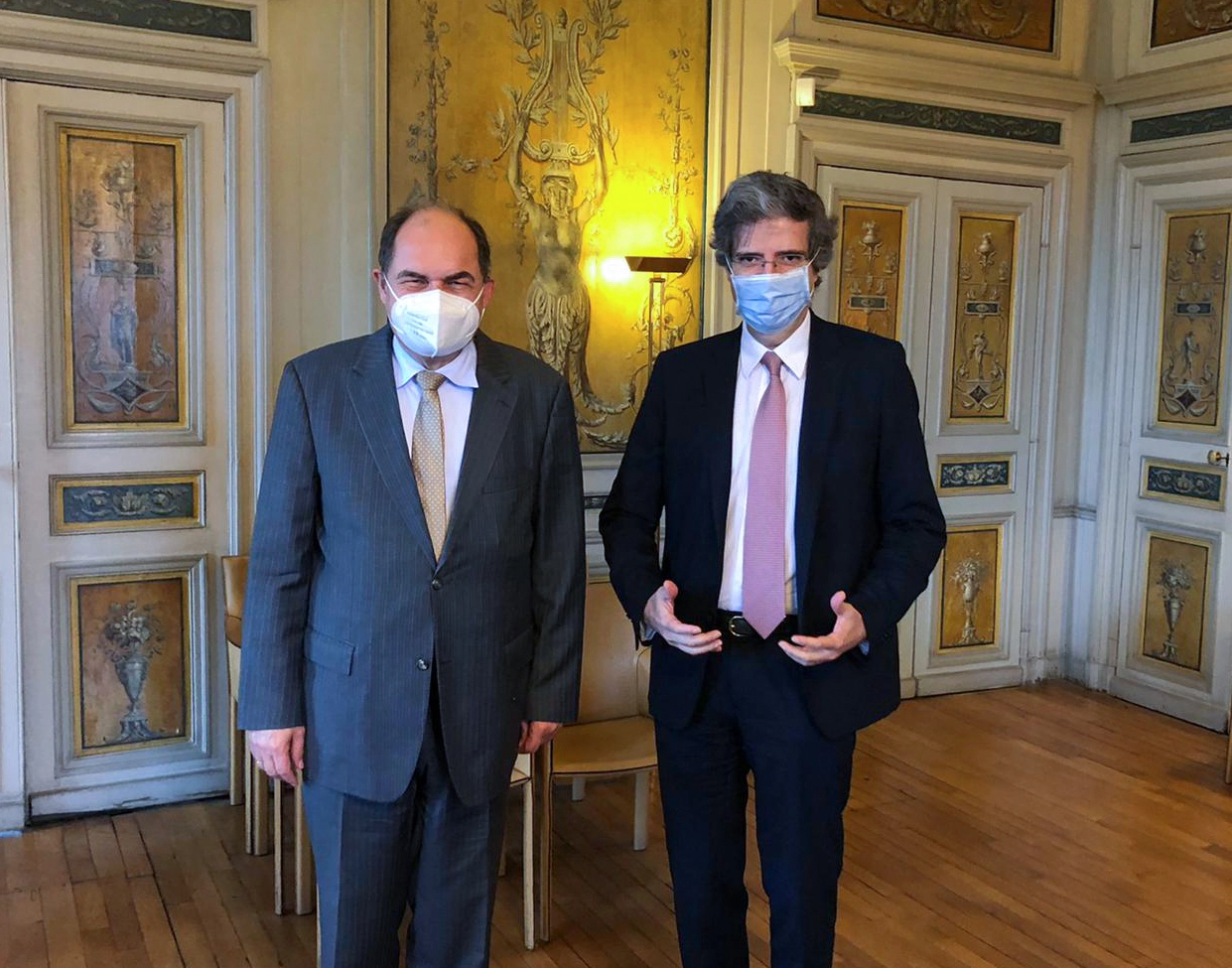 High Representative meets French MFA Secretary General Delattre