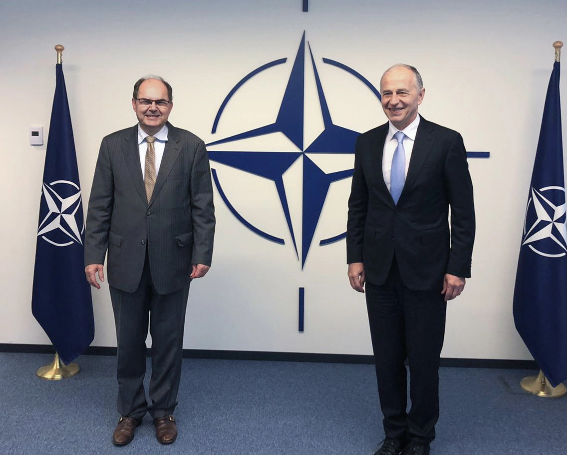High Representative meets NATO Deputy Secretary General Geoană