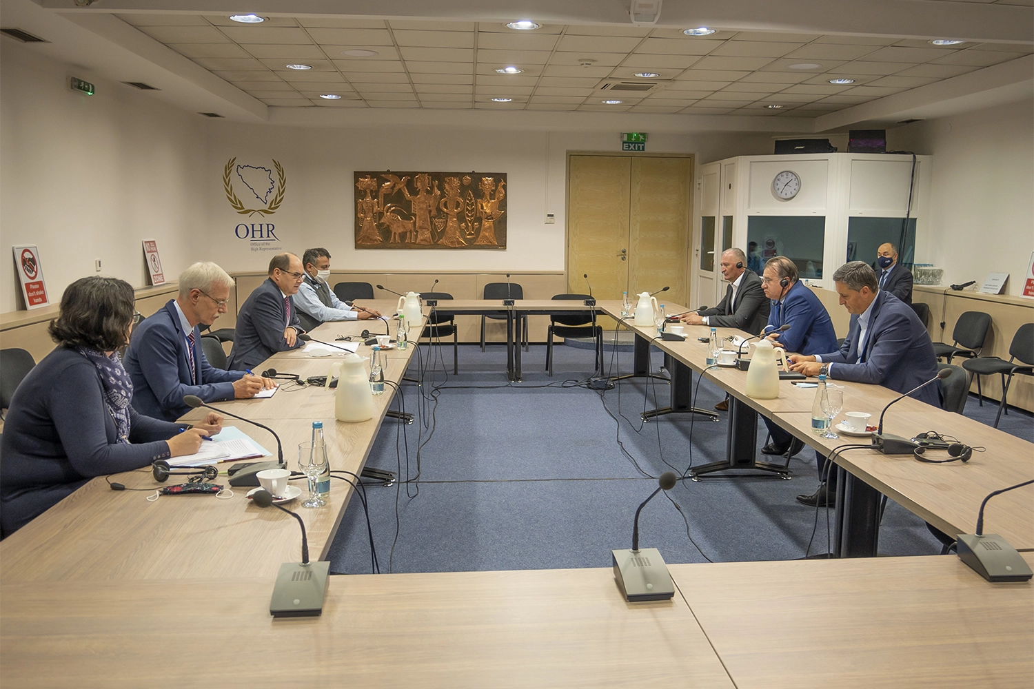 High Representative meets SDP BiH delegation
