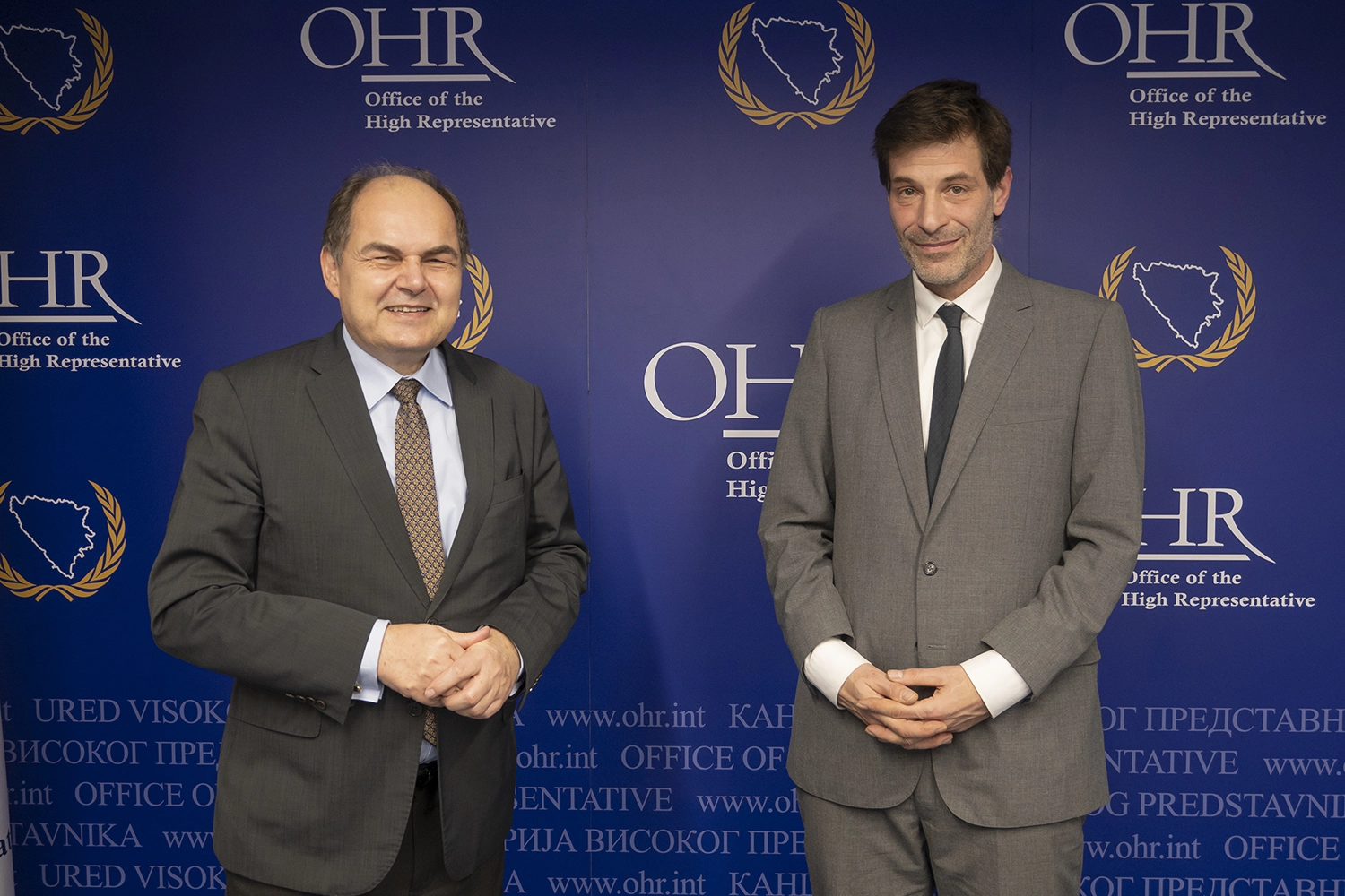 HR Schmidt meets Ambassador of Luxembourg to BiH Donckel