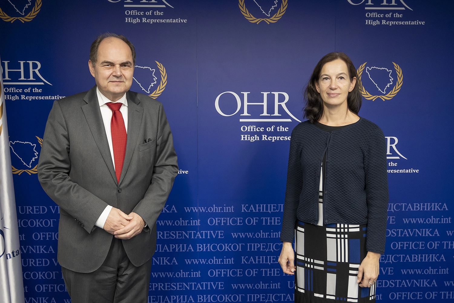 HR Schmidt meets Estonian Ambassador Karelsohn