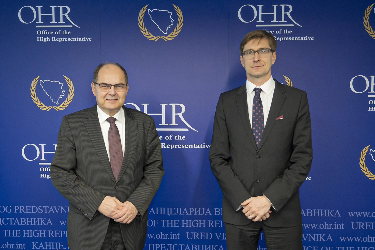 HR Schmidt meets EEAS Deputy Managing Director for Europe Makovec