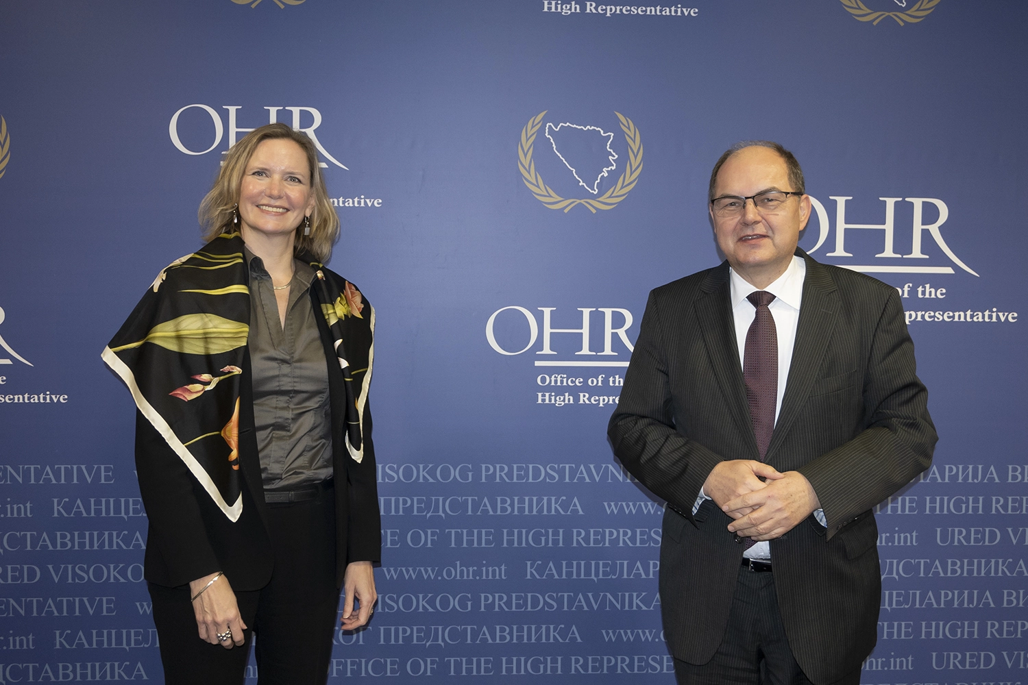 HR Schmidt meets Canadian Assistant Deputy Foreign Minister McCardell