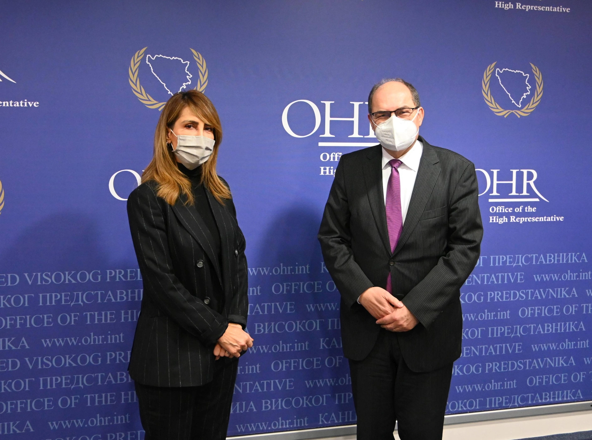High Representative Schmidt meets with RCC Secretary General Majlinda Bregu