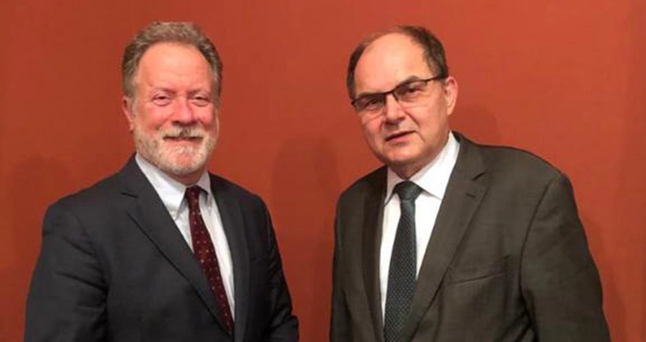 HR Schmidt meets UN World Food Programme Executive Director Beasley