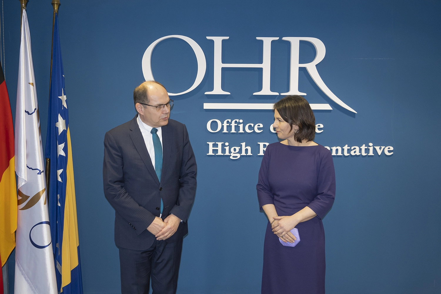 HR Schmidt meets German Foreign Minister Baerbock