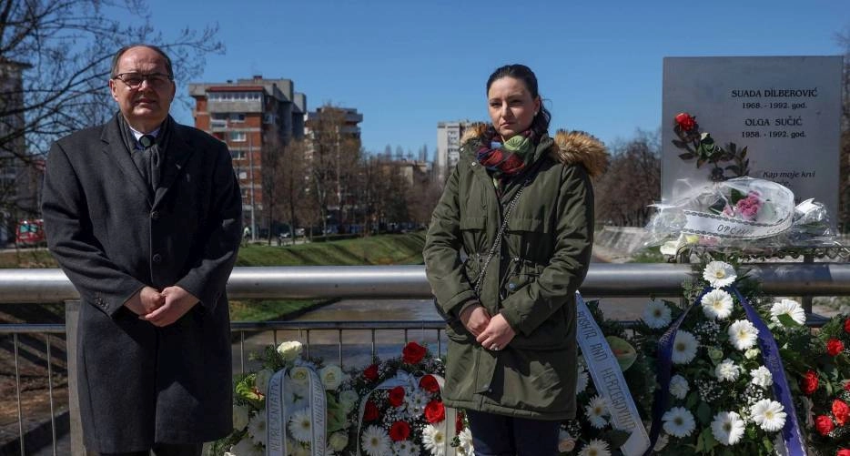 High Representative Schmidt remembers Olga Sučić and Suada Dilberović
