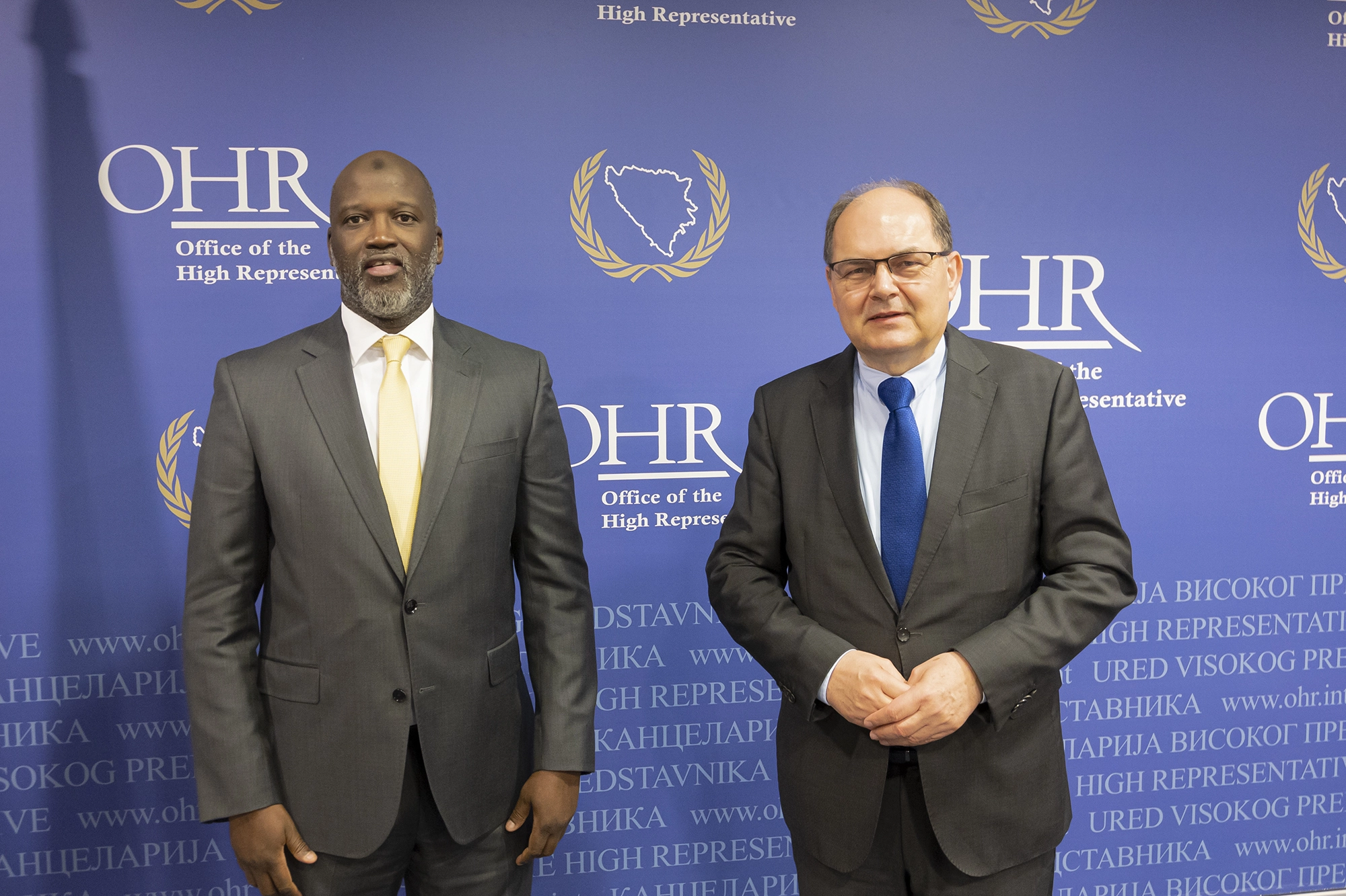 High Representative meets IRMCT Registrar Tambadou